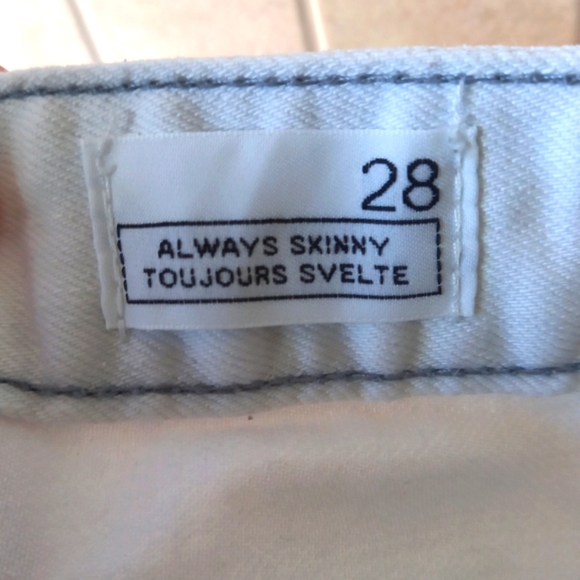 Gap off-white skinny jeans - Picture 4 of 6